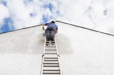 Peinture extérieure à Plaintel — façades et ravalement